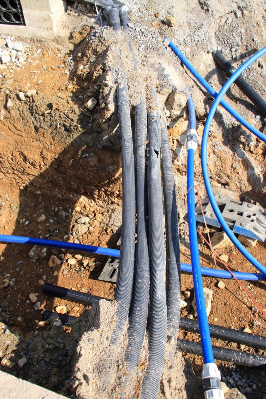 Electrical Line Trenching in Houston, TX