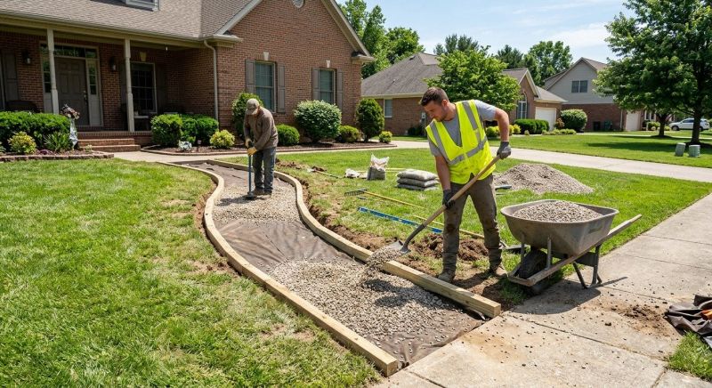 Gravel Laying in Calvert County, MD