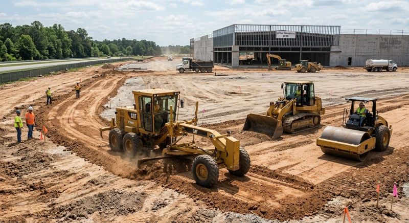 Parking Lot Leveling in Cypress, TX