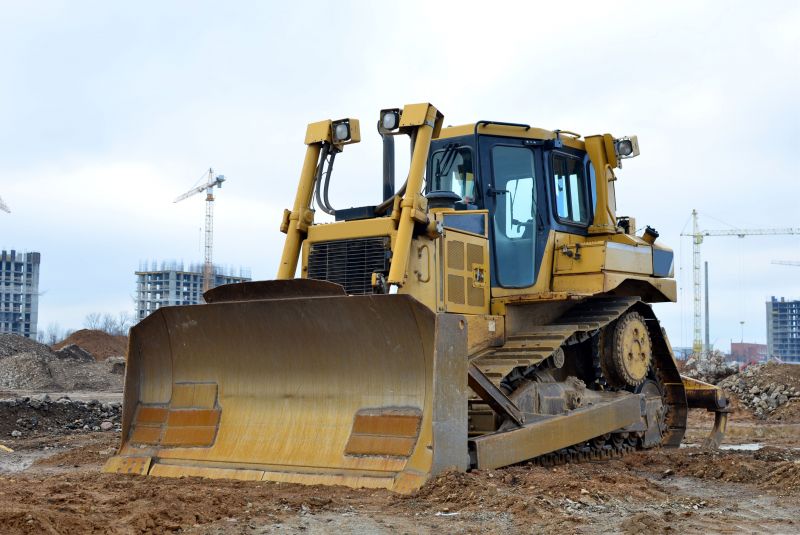 Bulldozer Clearing in Houston, TX