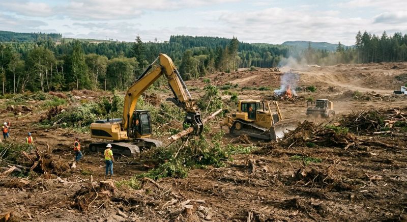 Commercial Land Clearing in Salt Lake City, UT
