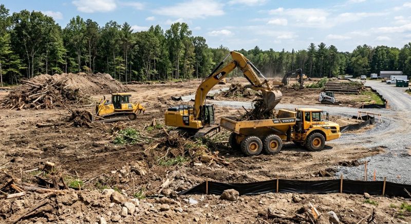 Commercial Lot Clearing in Atlanta, GA