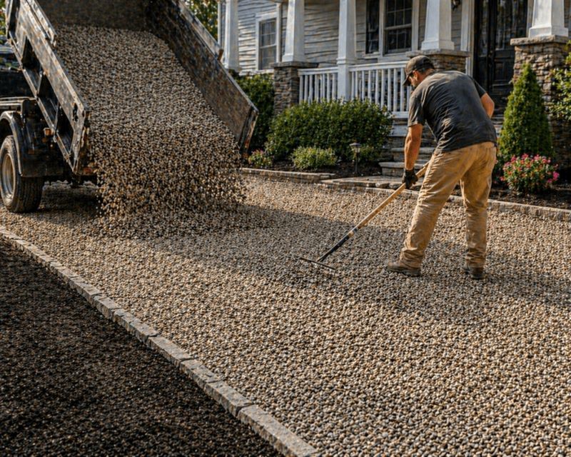 Crusher Run Installation in Calvert County, MD
