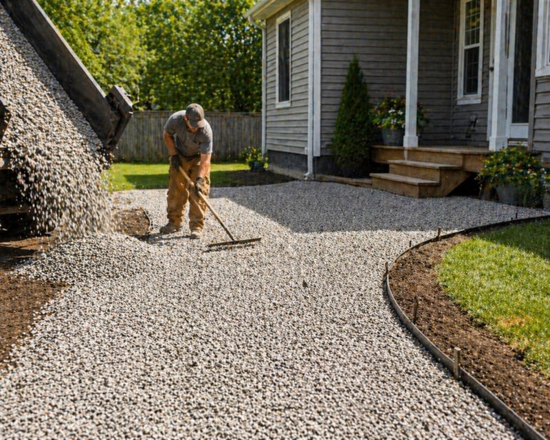 Gravel Maintenance in Waldorf, MD