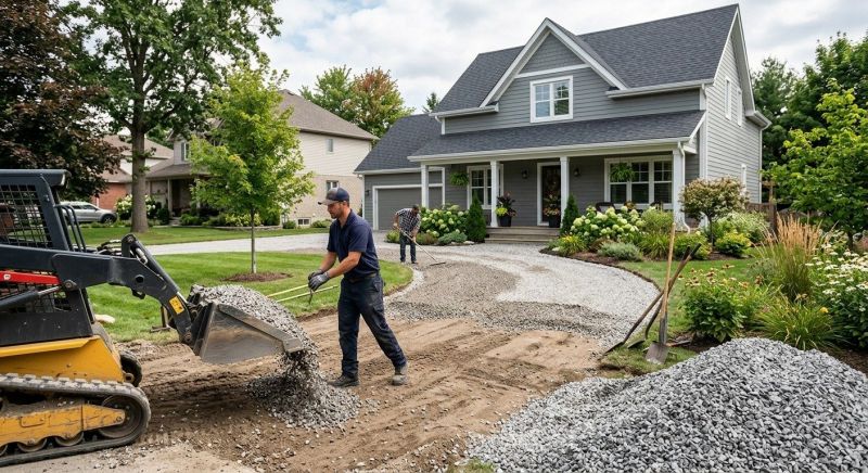 Gravel Pouring in Calvert County, MD