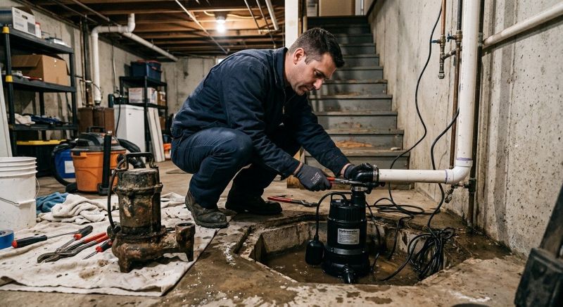 Sump Pump Installation in Birmingham, AL