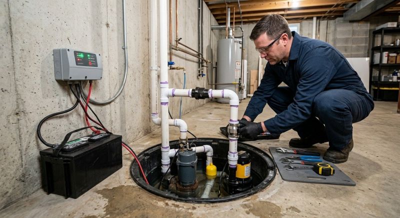 Sump Pump Installation in Dothan, AL