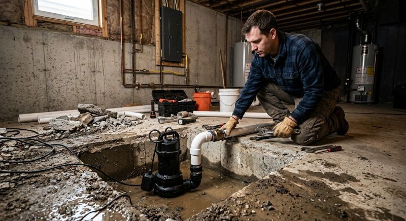 Sump Pump Plumbing in Huntsville, AL