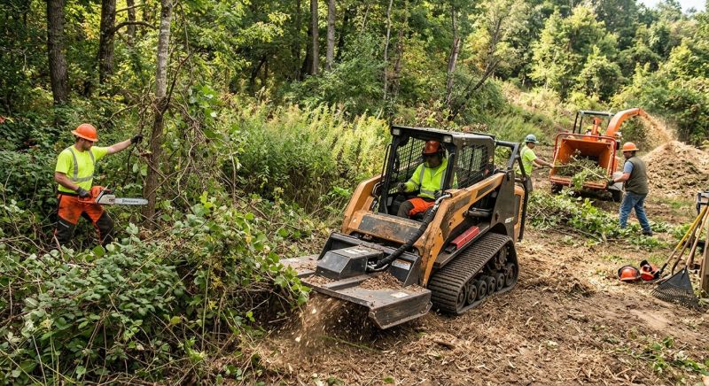 Underbrush Clearing in Houston, TX